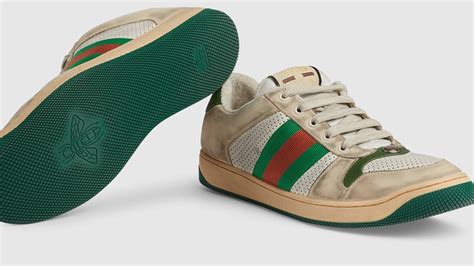 gucci dirty sneakers responses|Gucci sneakers that look dirty.